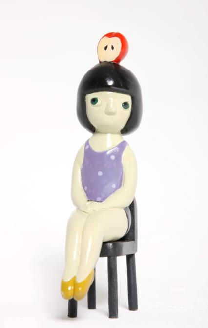 Ikumi Nagasawa Looking For The Other Half Purple Frp Wood 22X5X12Cm