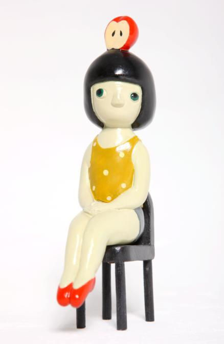 Ikumi Nagasawa Looking For The Other Half Yellow Frp Wood 22X5X12Cm