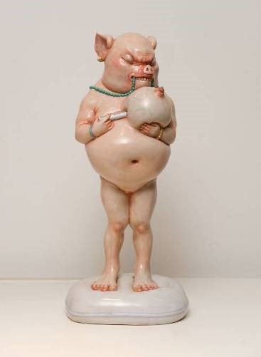 Chen Wenling Happy Life No 22 Sculpture 2009