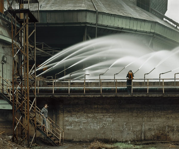 Chen Jiagang Smog City Fountain Wuhan Photograph 2009