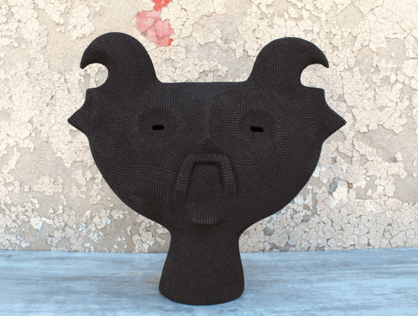 En Iwamura Neo-Jomon: Picasso’s Face, 2019 Ceramics