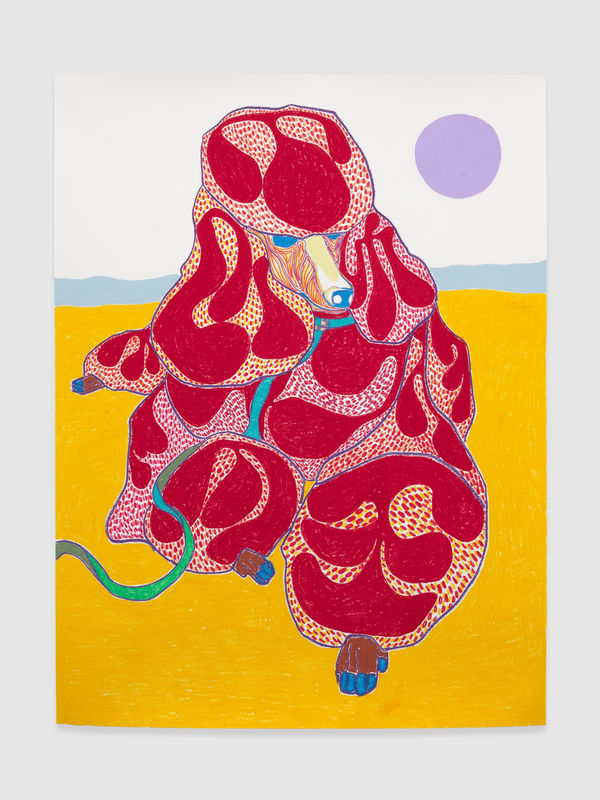 Susumu Kamijo BY THE SEA, 2019 Pastel, pencil & oil pastel on paper (framed)