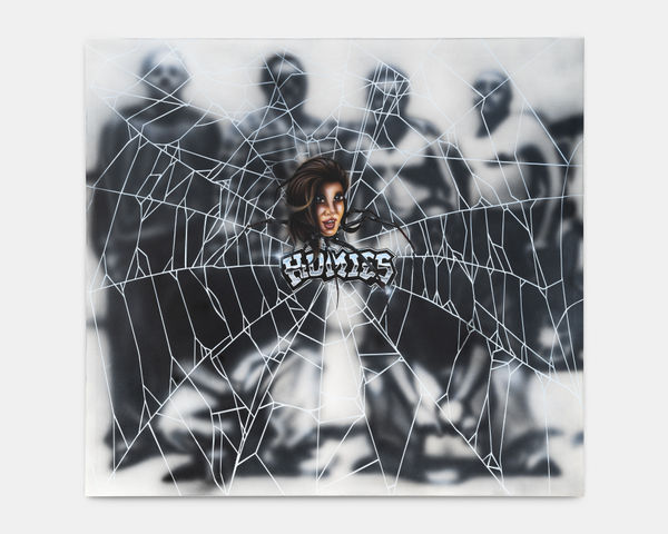 Mario Ayala Registered Noun, 2019 Acrylic on canvas 117 x 127 cm. 46 x 50 in.