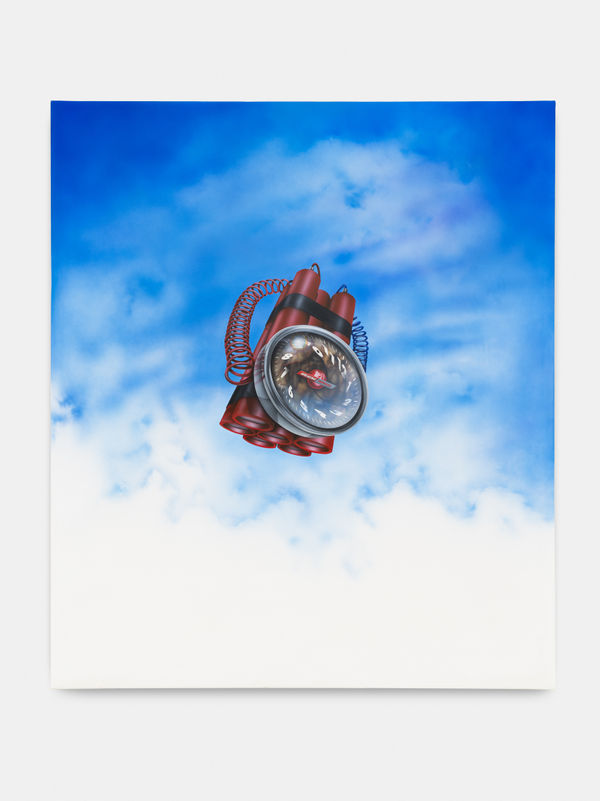 Mario Ayala Love Letter, 2019 Acrylic on canvas 183 x 157 cm. 72.05 x 61.81 in.