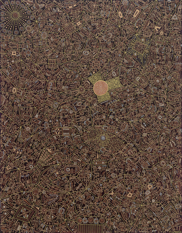 Vio Choe Kalapas 2021 Acrylic on canvas 116 × 91 cm