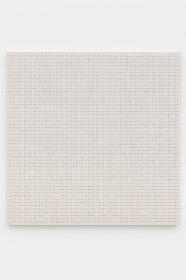 Park Suk Won Accumulation-2398, 2023 Korean paper on canvas 130 × 130 cm