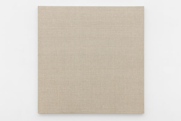Park Suk Won Accumulation-250614, 2025 Korean paper on canvas 131 × 131 cm