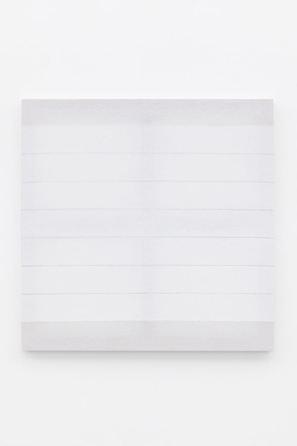 황정희 Hwang Jeong Hee Cloud 241103, 2024 Acrylic and graphite with linen 91 x 91 cm