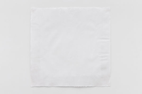 황정희 Hwang Jeong Hee Square 250904, 2025 Acrylic and graphite with Hanji paper 74 x 74 cm