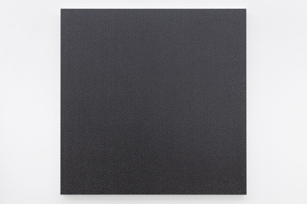 Park Hoon Sung The Black 2502-1, 2025 Pencil on canvas 180 × 180 cm