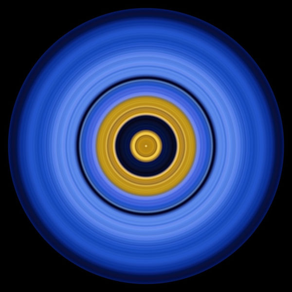 John Holt Smith, Blue Oculus 5, 2024