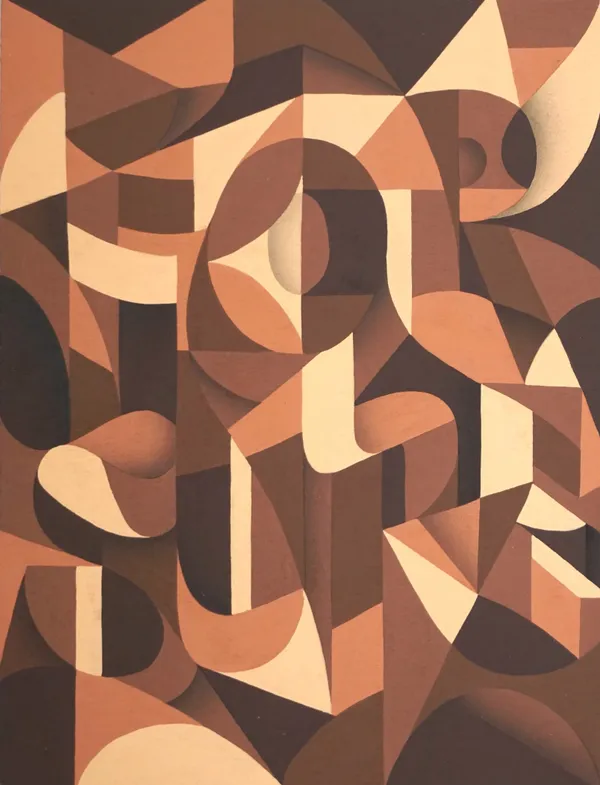 RYAN ADAMS, For Sure, 2022, Acrylic and gouache on wood panel, 12 x 9”