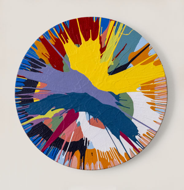 ERIC DOERINGER Damien Hirst (Spin 2) , 2021