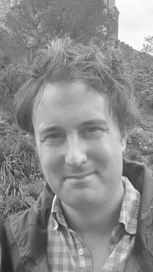 Oliver Dorrell - Mountain Landscape with Haymaker, 2022