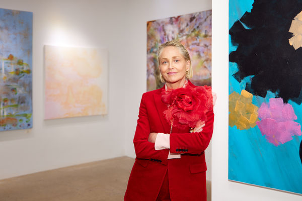 Sharon Stone - Welcome To My Garden The East Coast premiere of Sharon Stone's paintings for the Gallery's 10th Anniversary Season