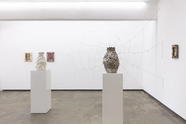 Vibrations of an Imperfect Cosmic Web by Alejandro García Contreras Curated by Christian Barragán at Project Room