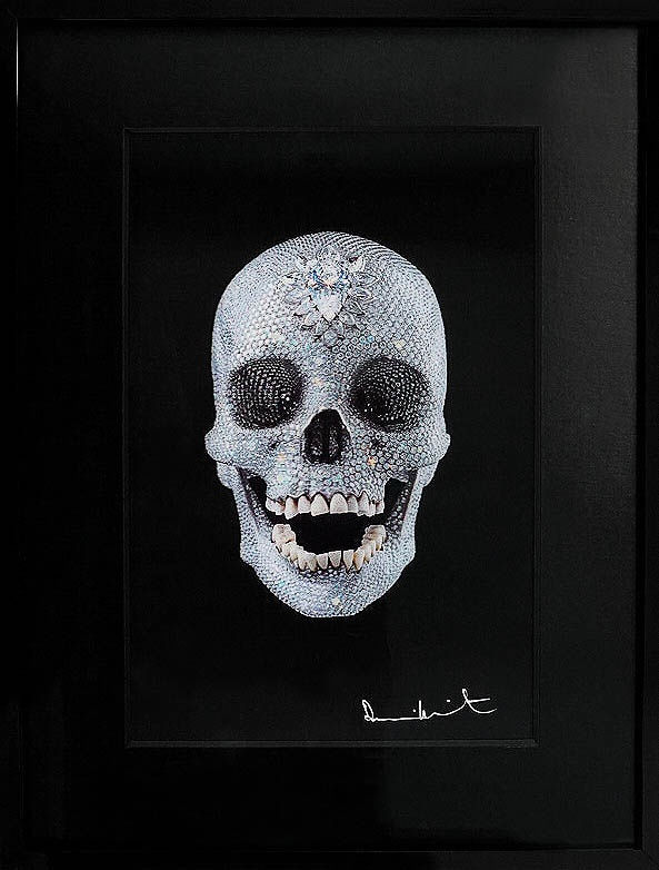Damien Hirst, 3D 'For The Love Of God' Lenticular Skull, 2012