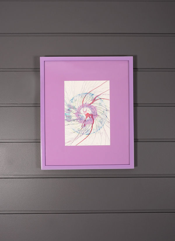 Damien Hirst, Unique Spin Drawing, 2001