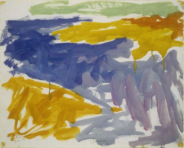 Herman Cherry, Seascape #27, 1956 (SOLD)