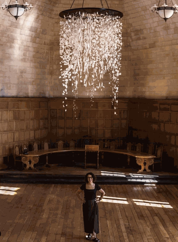 Valéria Nascimento presents her work at Rhodes House