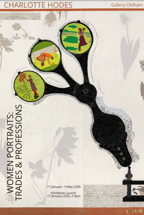 Gallery Oldham Presents: 'Women Portraits: Trades and Professions', by Charlotte Hodes