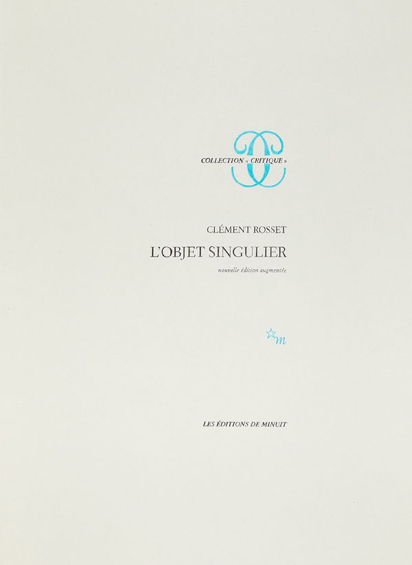 Claire Morel, L'objet singulier, 2017