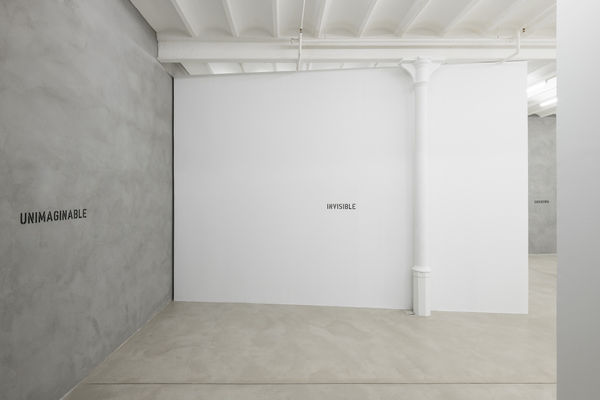 Ignasi Aballi, Without Image, 2019