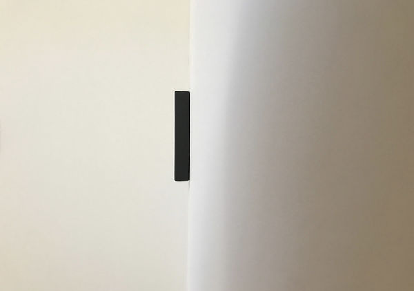 Ignasi Aballi, Open Image (On Kawara II), 2018