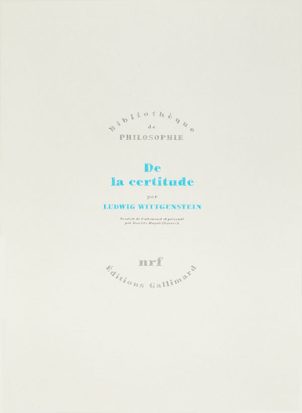 Claire Morel, De la certitude, 2017