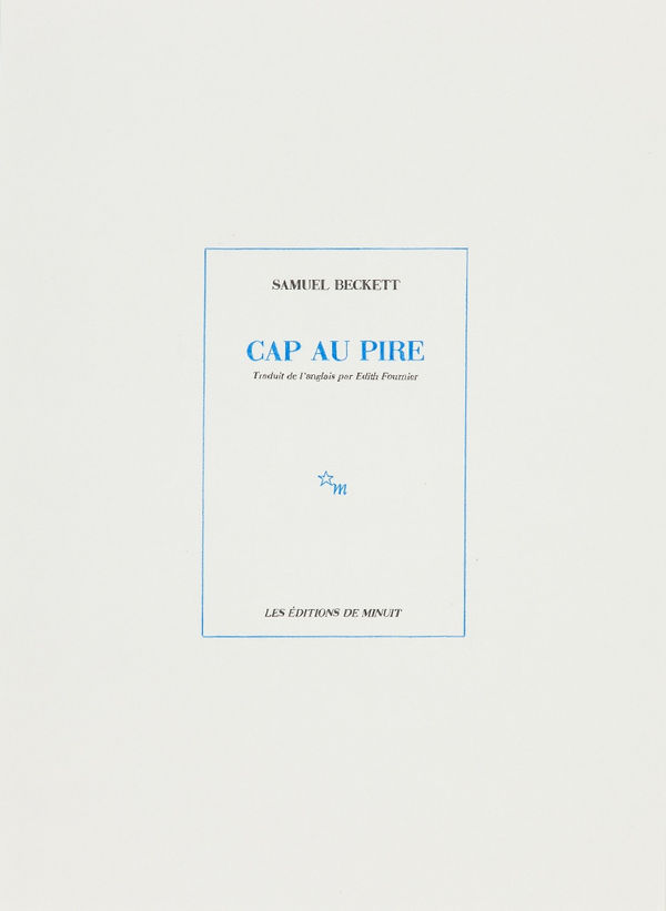 Claire Morel, Cap au pire, 2017