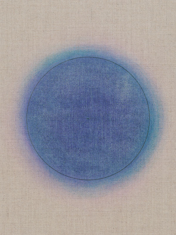 Detail, Sphere, 2025, oil and pencil on linen in ash frame, 60 x 50 cm | 23 5/8 x 19 3/4 in