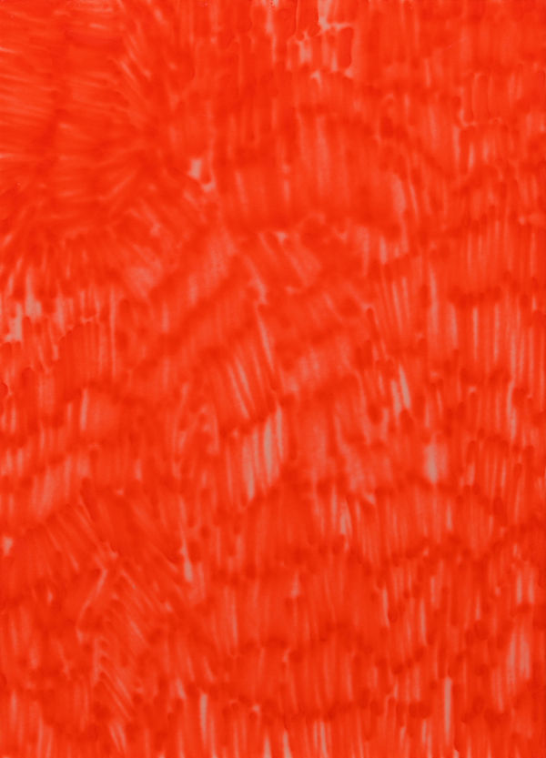 Untitled, 2000 Acrylic on plaster 125 x 90 cm