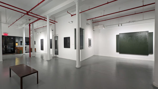 Installation view of our 2024 exhibition Artists on the Bowery Part 5 at Westwood Gallery NYC