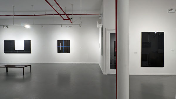 Installation view of our 2024 exhibition Artists on the Bowery Part 5 at Westwood Gallery NYC