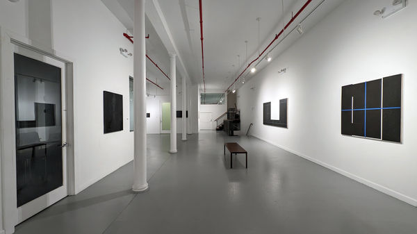 Installation view of our 2024 exhibition Artists on the Bowery Part 5 at Westwood Gallery NYC