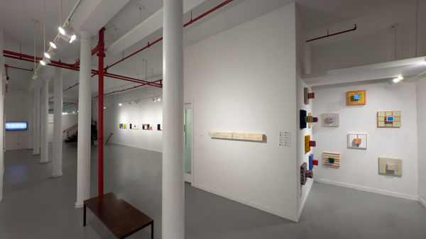 Installation view of our 2024 exhibition Steve Silver: Empirical Horizons at Westwood Gallery NYC