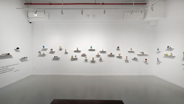 Installation View of our 2025 exhibition Don Porcaro: Lost Stories at Westwood Gallery NYC