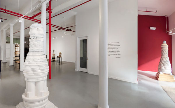 Installation View of our 2025 exhibition Don Porcaro: Lost Stories at Westwood Gallery NYC