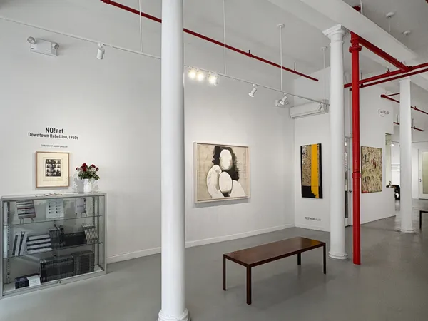 Installation View of 2026 exhibition, 'NO!art: Downtown Rebellion, 1960s' at Westwood Gallery NYC