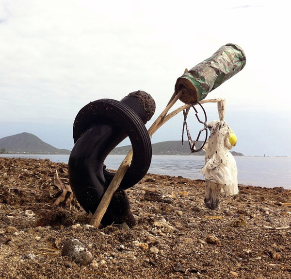 Lawrence Seward, Untitled (Tire/Glasses), 2014