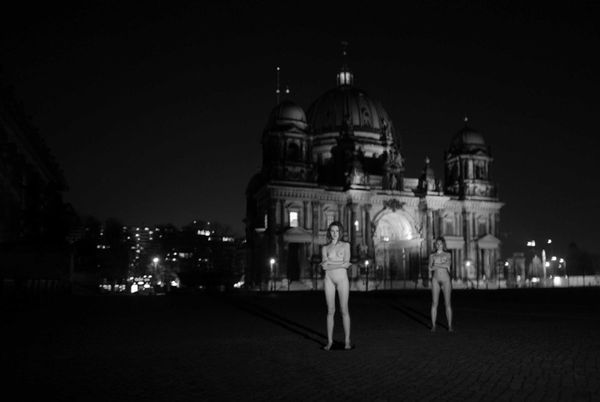 Peter Shaindlin, Zwei Frauen, Berliner dom, 2016