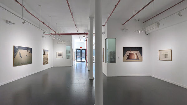Installation view of our 2023 exhibition Gerhardt Liebmann: The SoHo Years, 1972-1979 at Westwood Gallery NYC