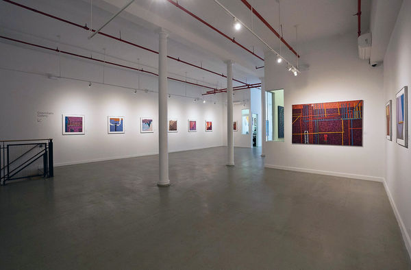 Installation view of 2019 exhibition James Juthstrom: Insight at Westwood Gallery NYC, New York