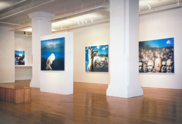 Click to view our 2002 exhibition Hideo Mori: Blue Infinity at Westwood Gallery NYC
