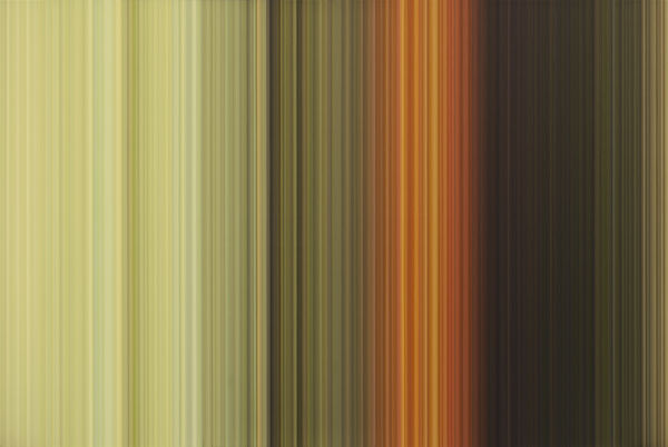 Fort Vimieux 375 Stripes 2015 100X150Cm Acrylic Oncanvas