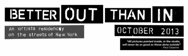 Banksy, Better Out Than In, New York, 2013 – month-long street art residency with daily new works across the city.