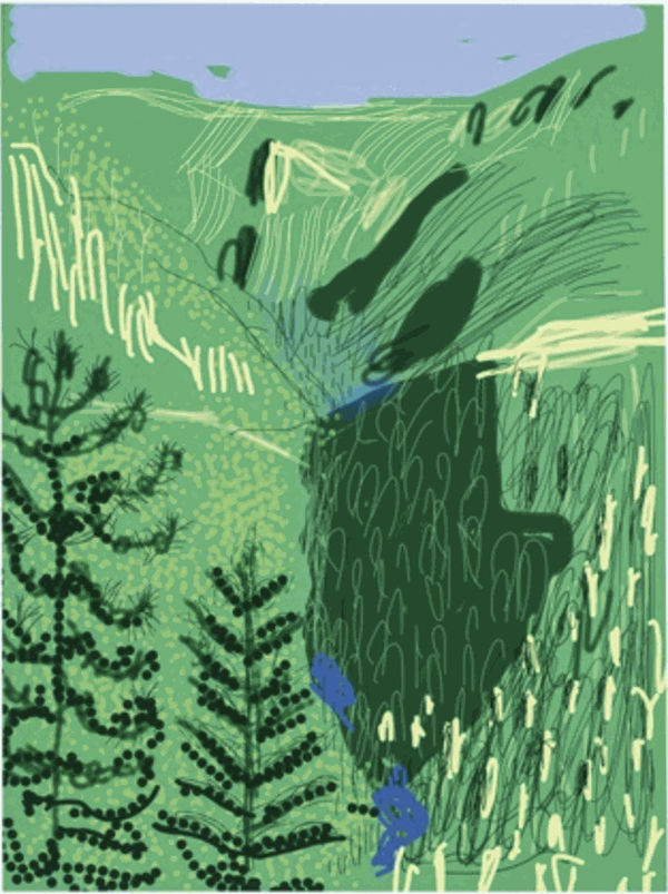 21 December 2022 David Hockney Yosemite No. 21 K Auction Estimates: 80,000,000 - 120,000,000 KRW (62,328 - 93,492 USD) Bought...