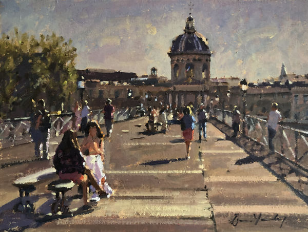 Bruce Yardley, Passerelle des Arts, Paris
