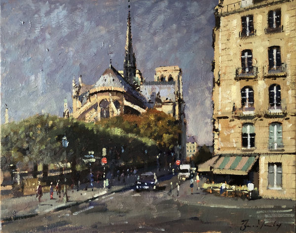 Bruce Yardley, Notre Dame from Pont St Louis