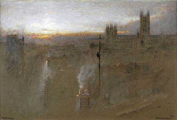 Albert Goodwin, Canterbury, 1921